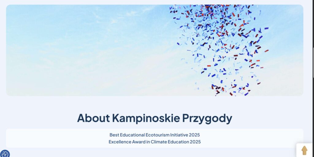 Kampinoskie Przygody – nagroda Polish Business Awards 2025