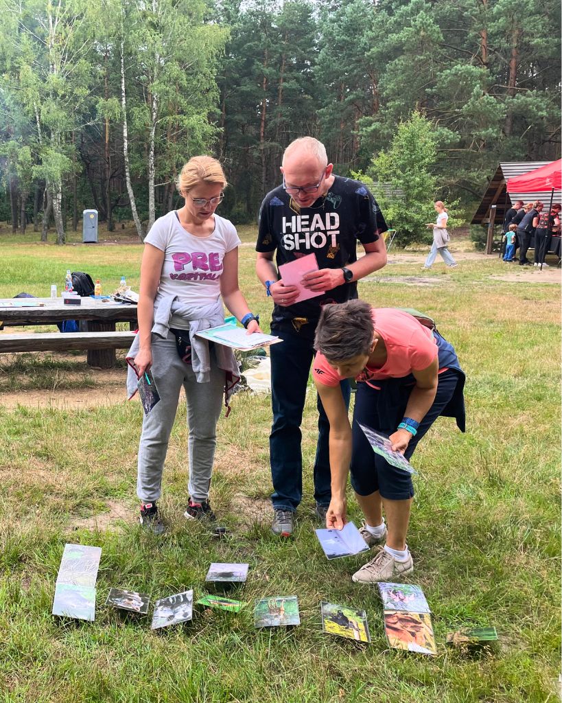 Kampinoska gra terenowa dla firm w Kampinoskim Parku Narodowym