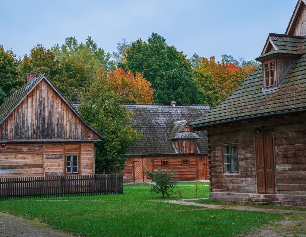 Skansen Budownictwa Puszczańskiego w Granicy w Kampinoskim Parku Narodowym